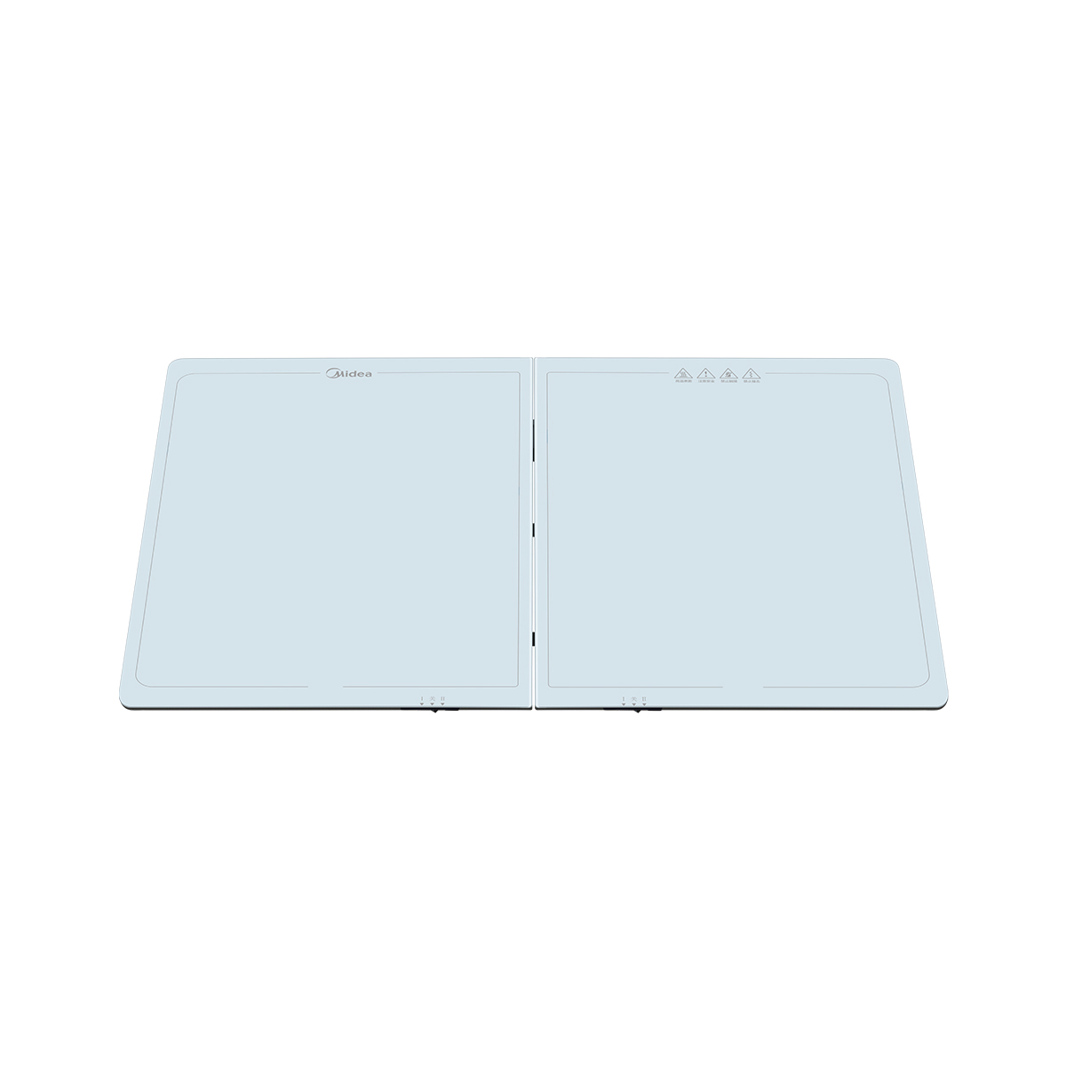 美的 (Midea)折叠暖菜板热菜板家用多功能方形80cm饭菜保温板加热板双档电热餐桌板垫 HBU6038FZ