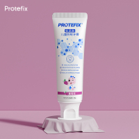 Protefix儿童牙膏含氟可防蛀牙3-6一12岁以上8换牙期10宝宝专用牙刷不吞咽2255