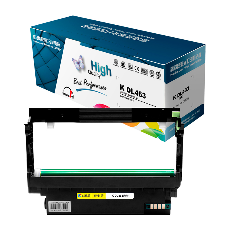 科思特 K TL-463粉盒/DL-463 鼓架 适用奔图P3301DN 黑色 专业版高清大图