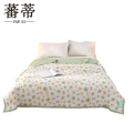 蕃蒂薄被水洗棉夏被夏凉被条