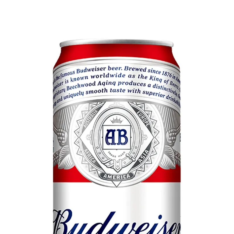 百威(Budweiser)啤酒经典醇正500ml*18听