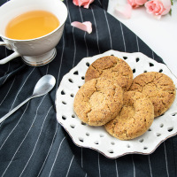 敖东酵素果蔬纤维饼干 营养代餐酥性饼干杂粮健康饱腹零食 10袋/盒