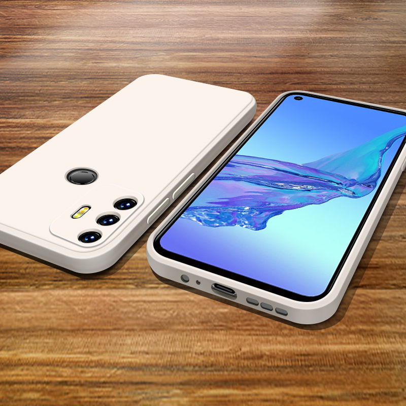 适用oppoa32手机壳a32a52a53a55a72a91a92sa93a95直边液态oppo硅胶