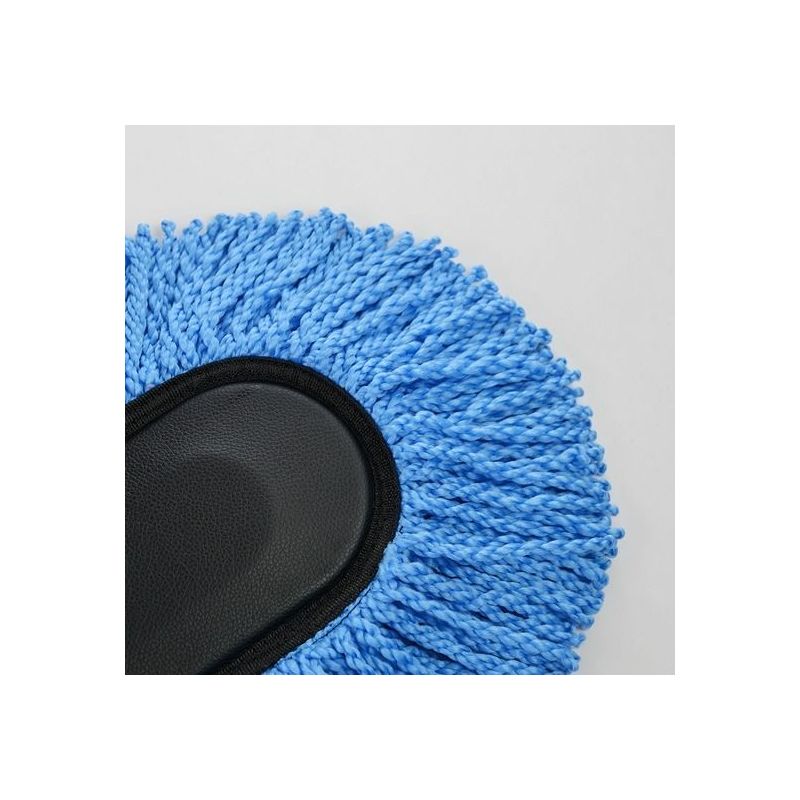 [[[升级版蓝色小刷促销款]]]|汽车洗车拖把洗车刷子软毛可伸缩蜡拖