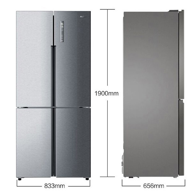 海尔(Haier)BCD-460WDBE 460升十字门对开门冰箱 干湿分储触屏智控 风冷无霜 TABT杀菌 家用多门