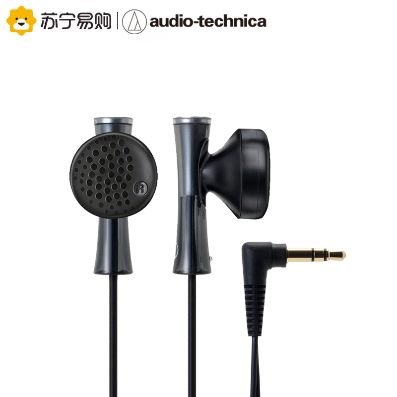 铁三角(Audio-technica) ATH-J100 BK 精巧细小耳塞式耳机 黑色