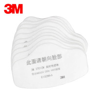 3M 颗粒物滤棉 3701CN KN95 售卖规格：片