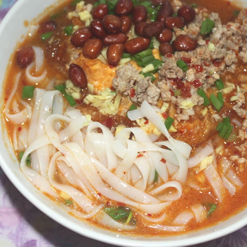 博多客湖南扁米粉宽粉长沙攸县广西贵州云南常德特产向往的生活同款