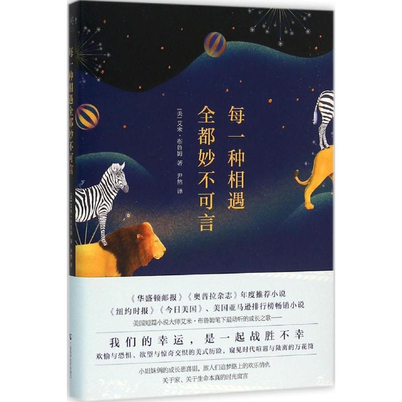 正版新书】每一种相遇全都妙不可言艾米·布鲁姆9787555104971