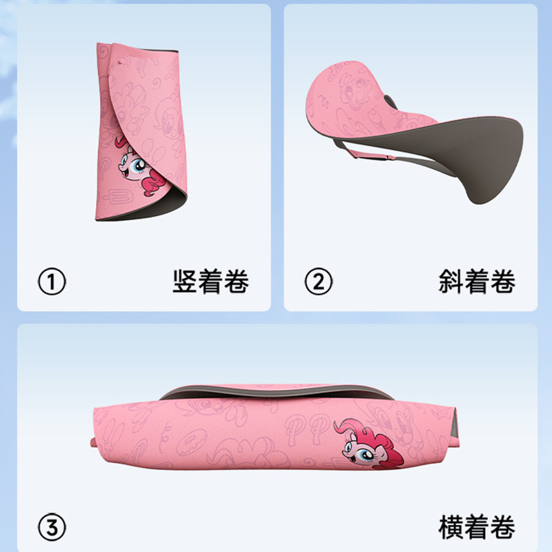 格沵germ小马宝莉儿童防晒帽遮阳帽春夏帽子空顶太阳帽女童户外沙滩帽 紫悦紫高清大图