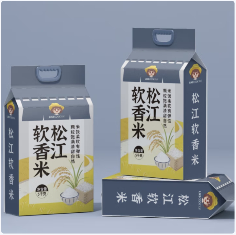 艾谷 松江软香米 5kg