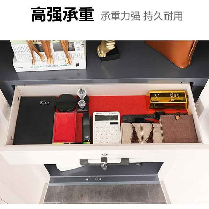 晋舰 单门保密柜钢制电子矮柜文件资料柜密码档案柜 国保指纹锁 黑色高清大图