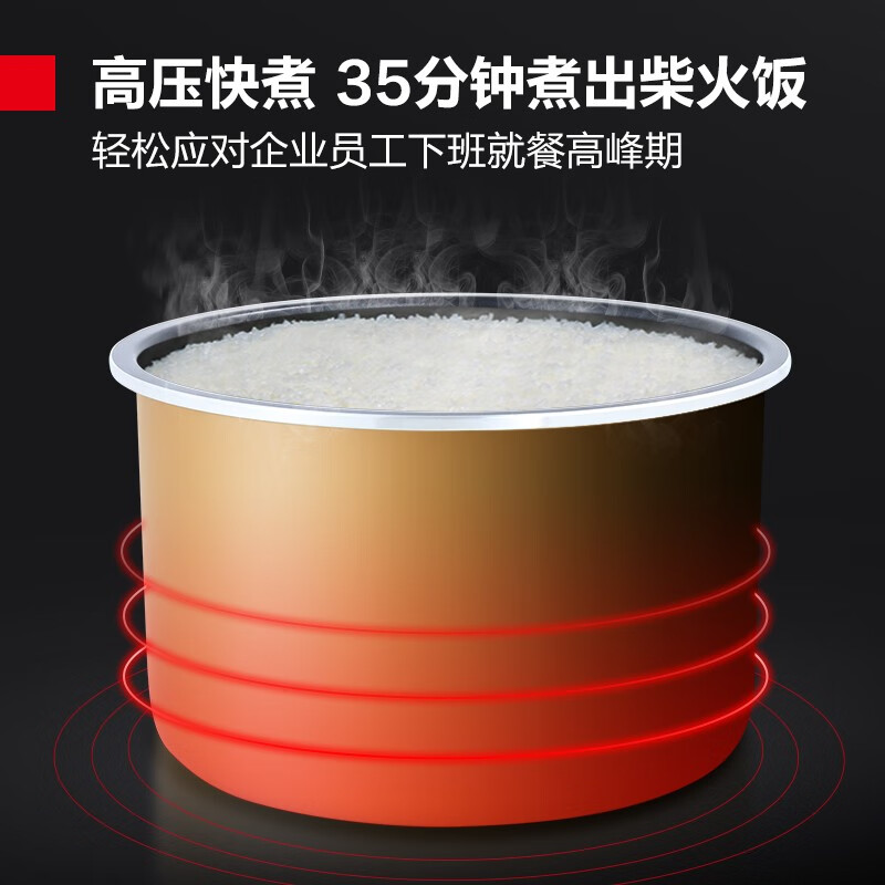 德玛仕 智能蒸煮多用电饭锅 YBD40-350 (单位:台)高清大图