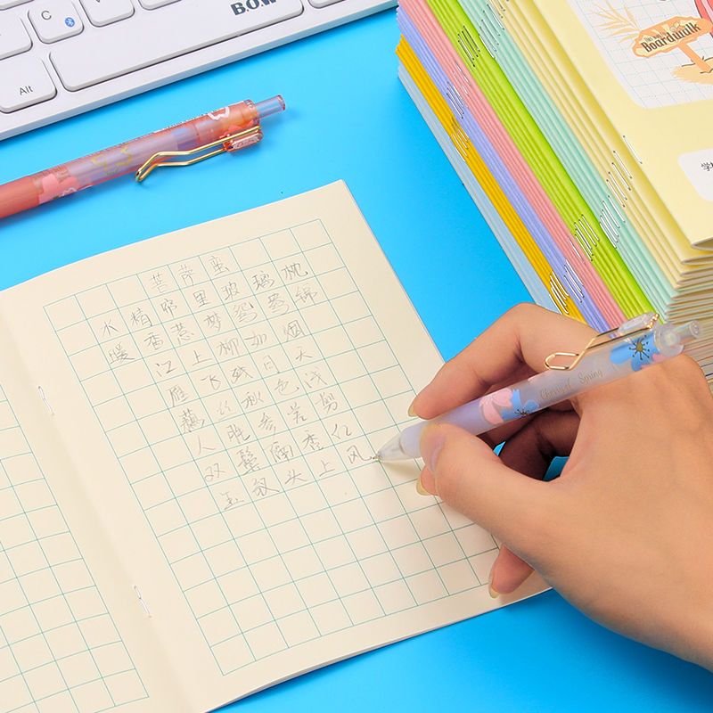 晨光小学生作业本加厚田字格拼音本英语田格本写字练字田字格本 36K拼音本20本