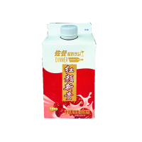 君乐宝佐餐酸奶饮品纯享早餐原味网红酒店盒装酸奶 六盒 枣味