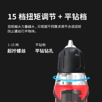 锐奇(KEN)锂电钻BL6012系列手电钻12V/2.0Ah双电多功能锂电钻家用电动螺丝刀起子机电批电动工具