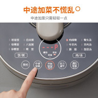 九阳(Joyoung)电压力锅家用高压锅6升多功能电饭煲3-6人双球胆智能预约触屏压力调节煮饭煲汤压力煲Y-60A7 Q