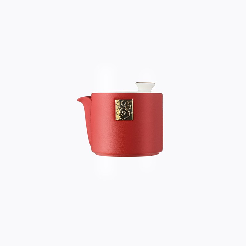 多样屋(TAYOHYA)鎏金如意旅行茶具组6件套TA31-0053BP茶具套装高清大图