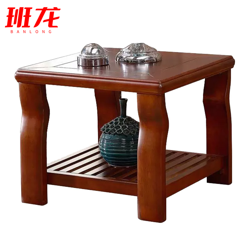 班龙实木方茶几62*62*50cm张高清大图