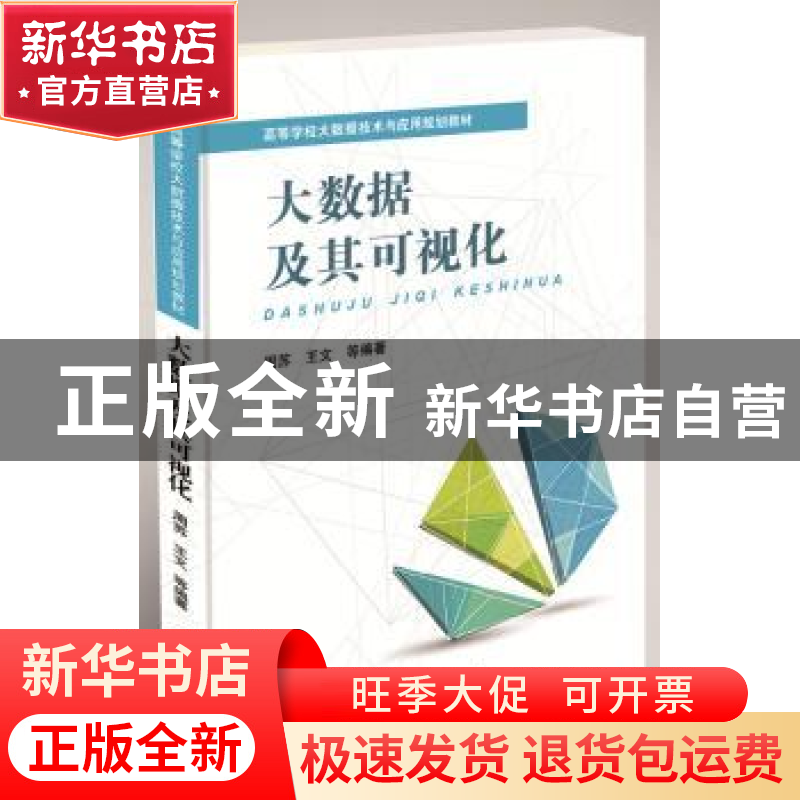 正版 大数据及其可视化 周苏,王文 中国铁道出版社 9787113220792高清大图