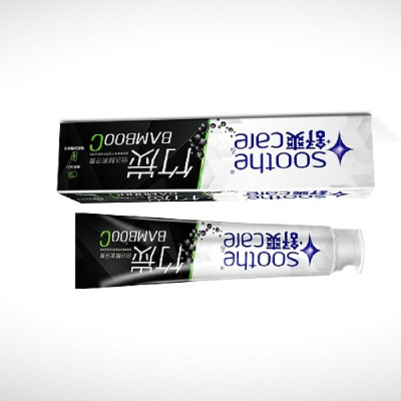 舒爽(soothe care) 竹炭倍洁去渍牙膏(双重薄荷香型)185g (单位:支)