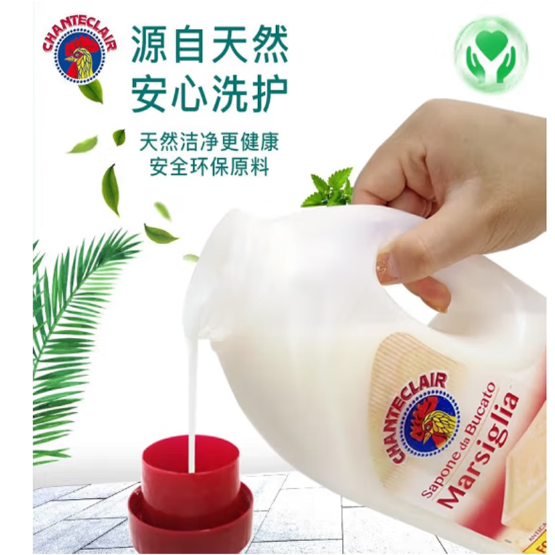 大公鸡管家 液态洗衣皂(马赛味)1500ml*1高清大图