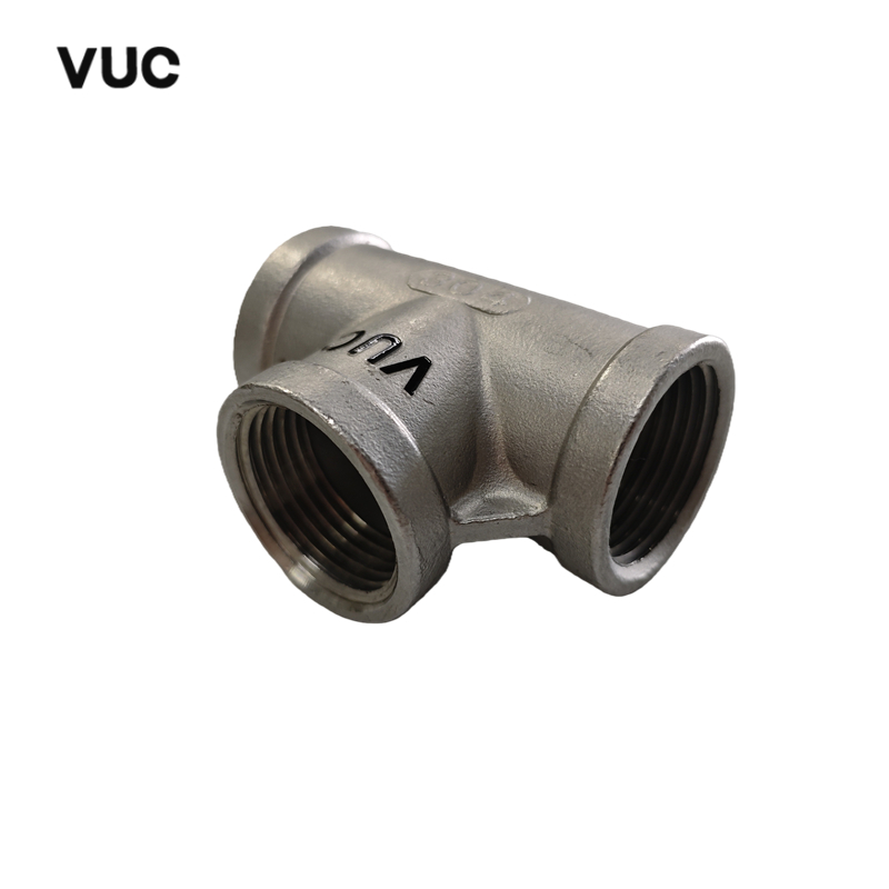 VUC 304不锈钢三通 DN32 个高清大图