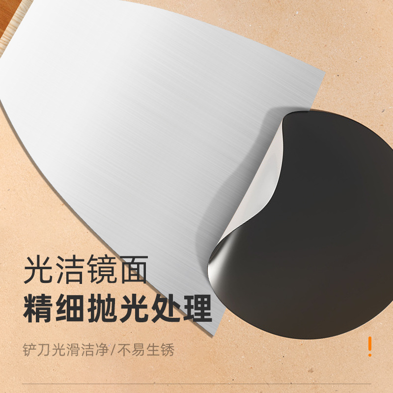 [补贴10%]油灰刀铲刀清洁铲子墙小刮刀抹泥刀刮腻子刀工具批刀油漆地面墙面高清大图