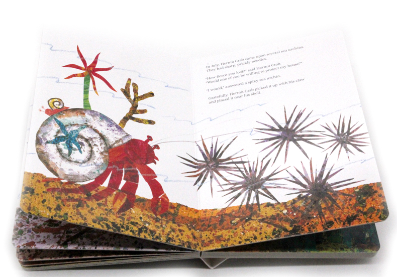 [正版]寄居蟹的家 A House for Hermit Crab 英文原版绘本 卡尔爷爷 艾瑞卡尔Eric Cral高清大图