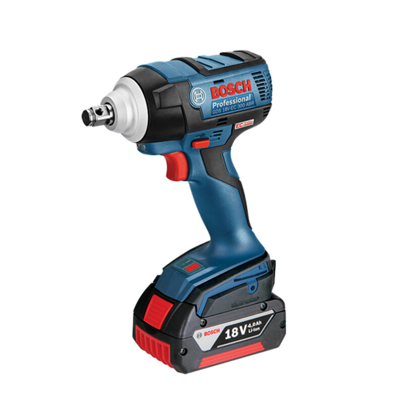 【苏宁自营】博世（BOSCH）电动扳手GDS18V-EC300锂电冲击扳手无刷充电扳手电动工具