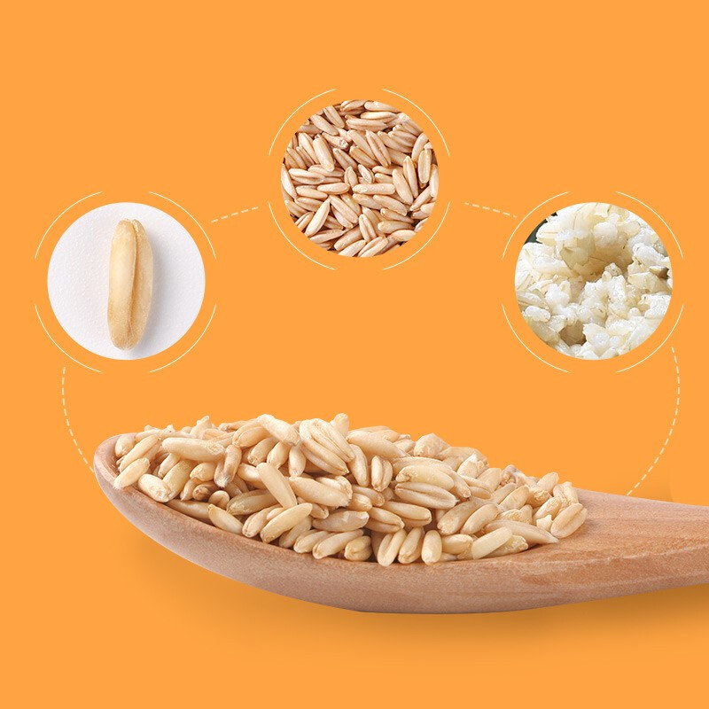 十月稻田燕麦米1kg 全谷物粗粮 保留胚芽 五谷杂粮煮饭煮粥伴侣 真空袋装高清大图