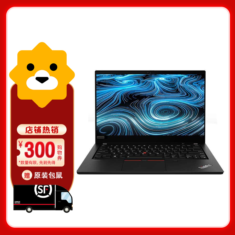 [支持win7]联想ThinkPad T14 EECD 英特尔酷睿i5 14英寸轻薄笔记本电脑定制(i5-10210U 16G 512G Win10)高分屏