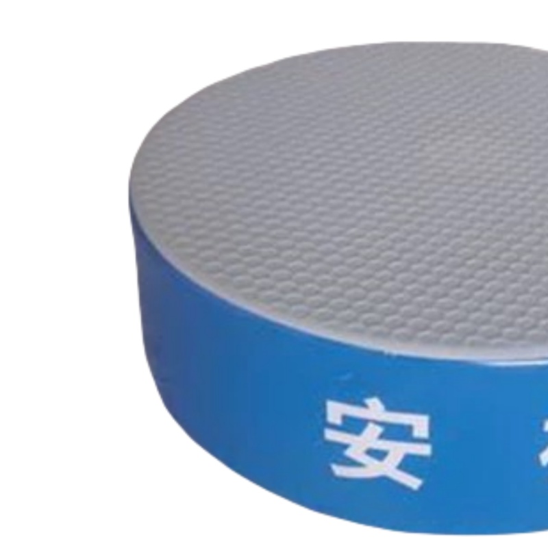 智铮朗月 玻璃钢 安检站台 圆形600×H170mm 块高清大图