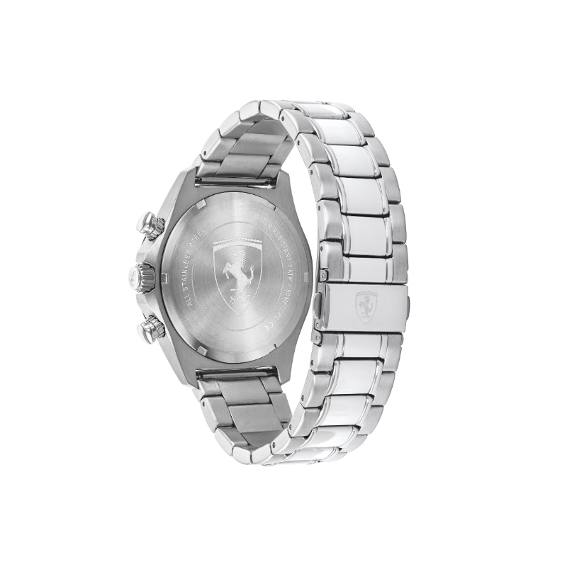 ferrari法拉利pilotaevo系列多功能运动商务钢带石英男表手表