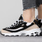 Skechers/斯凯奇女鞋新款复古熊猫鞋轻质缓震运动休闲鞋66666228-BKGD ZP