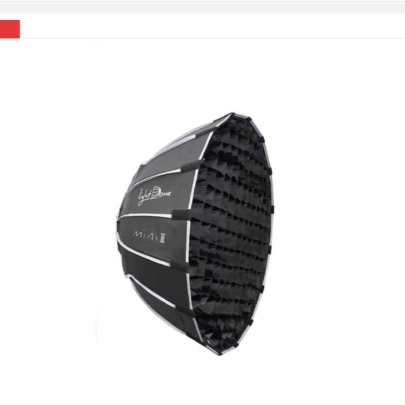 Light Dome mini III迷你抛物线反光罩户外棚拍人像直播美颜补光灯笼柔光罩