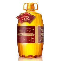 胡姬花古法小榨花生油5L*4大桶组合装食用油 一级压榨家用炒菜山东花生食用油