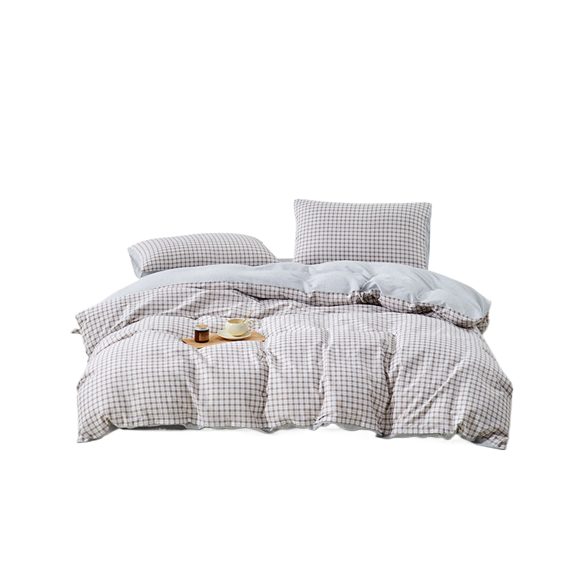 无印良品(HOME)“咖(HOME)品”纯棉四件套 布兰格MJ-T2022-103