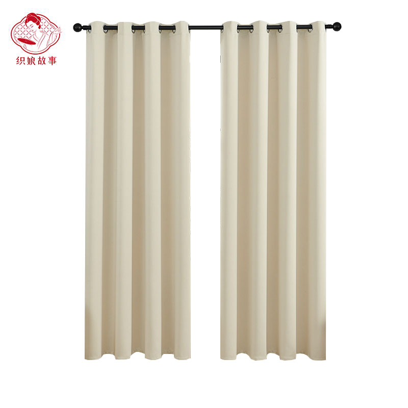 织娘故事 窗帘 椰子绒麻定制 米高清大图