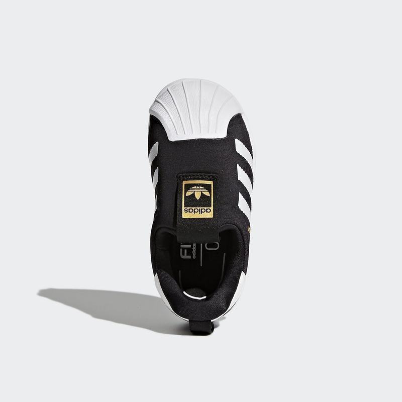 ADIDAS KIDS三叶草儿童运动休闲鞋 男女童 经典贝壳头轻便运动板鞋S82711