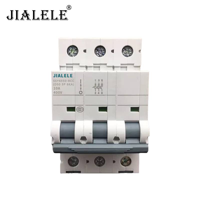 JIALELE 断路器 5SY6350-8CC(D50 3P 6KA)/套高清大图
