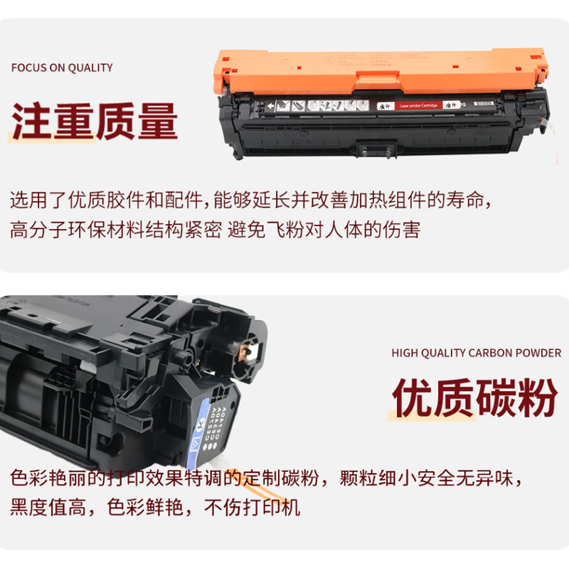 质印 适用佳能LBP9100CDN硒鼓CRG322墨盒9100C碳粉盒LBP9600C打印机9500 红色硒鼓高清大图
