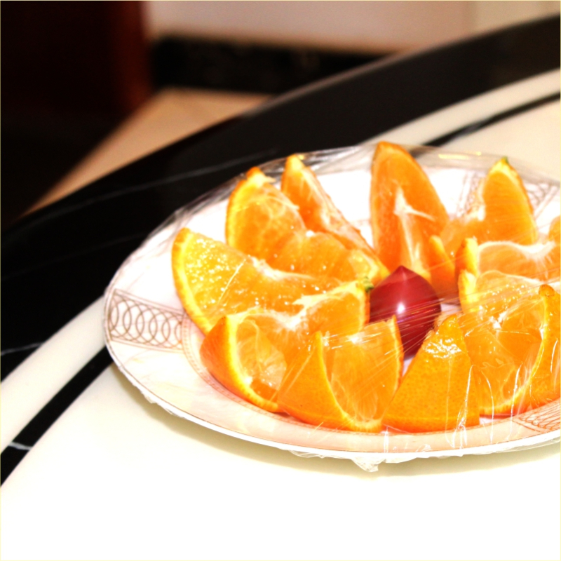 康乐洁 点断式保鲜膜30cm*60m*200张*4卷(800张) 家用保鲜膜 食品保鲜膜K208