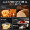 美的无边全嵌蒸烤箱SX5 嵌入式蒸箱烤箱一体机 55L家用大容量 温湿智控 涡轮热风 蒸烤炸炖4合1体机 SX5