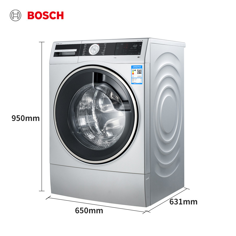 [新品]博世12公斤 全自动变频滚筒洗衣机WWD374A80W