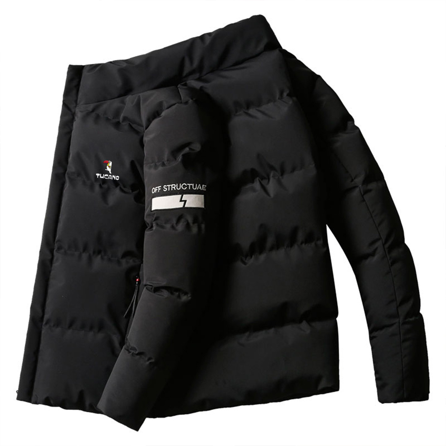 啄木鸟冬季新款羽绒棉服男士加厚保暖立领棉衣棉袄子上衣服外套衣高清大图