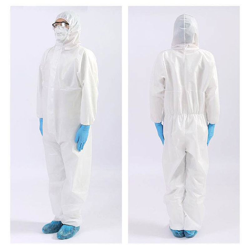 [规格:医用一次性隔离衣 50套起订 ]隔离衣 连体服 全身加厚外套 防尘防水 执勤一次性防护