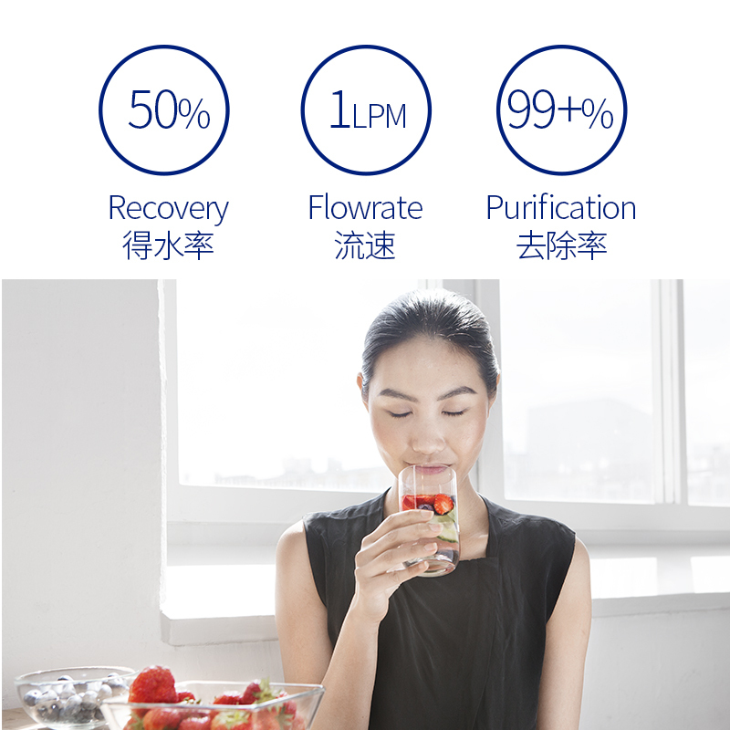 Bluewater Cleone 400GPD,为您提供经济与效率并存的厨房饮水解决方案 30天到货