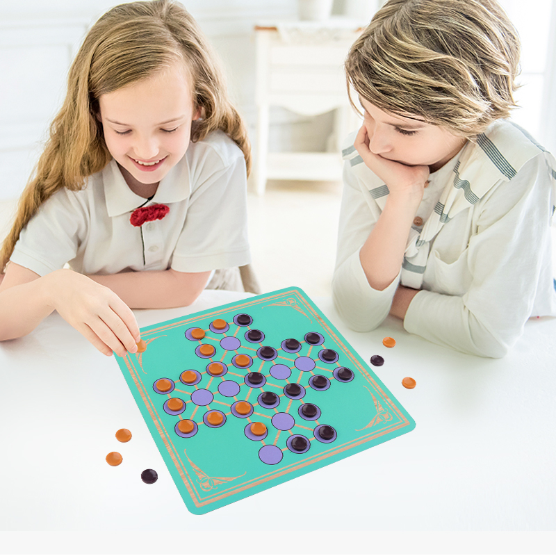 飞行棋跳棋儿童益智玩具桌游100合一多功能棋类亲子互动棋类100合一