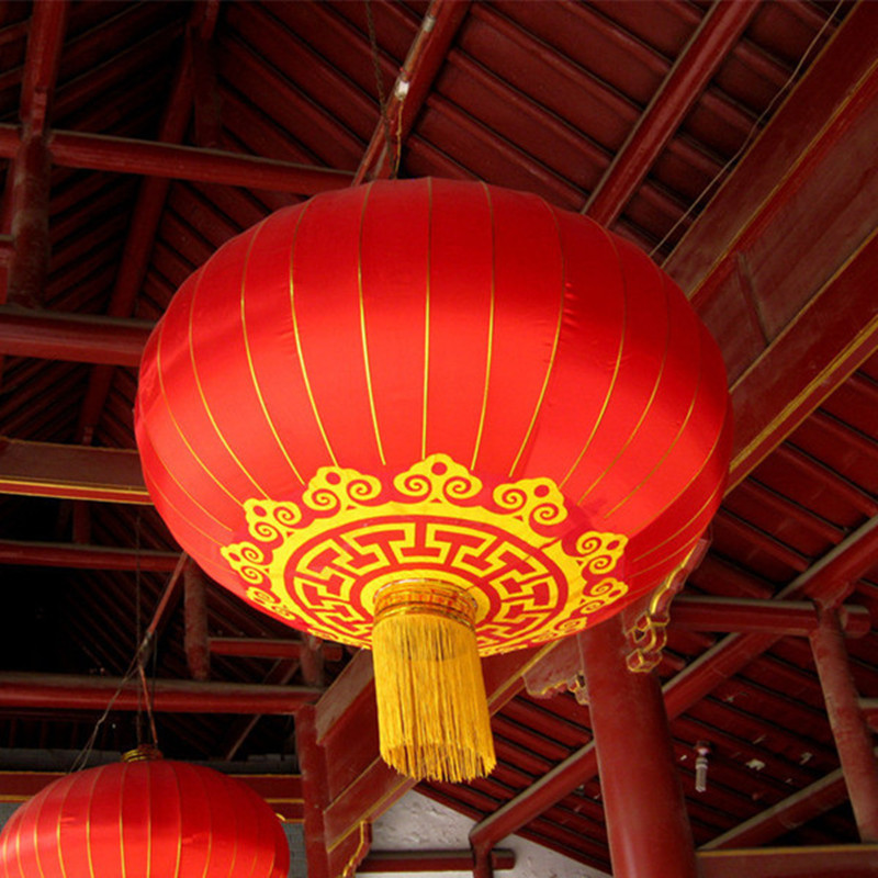 2米红绒灯笼及附件(单位:套)